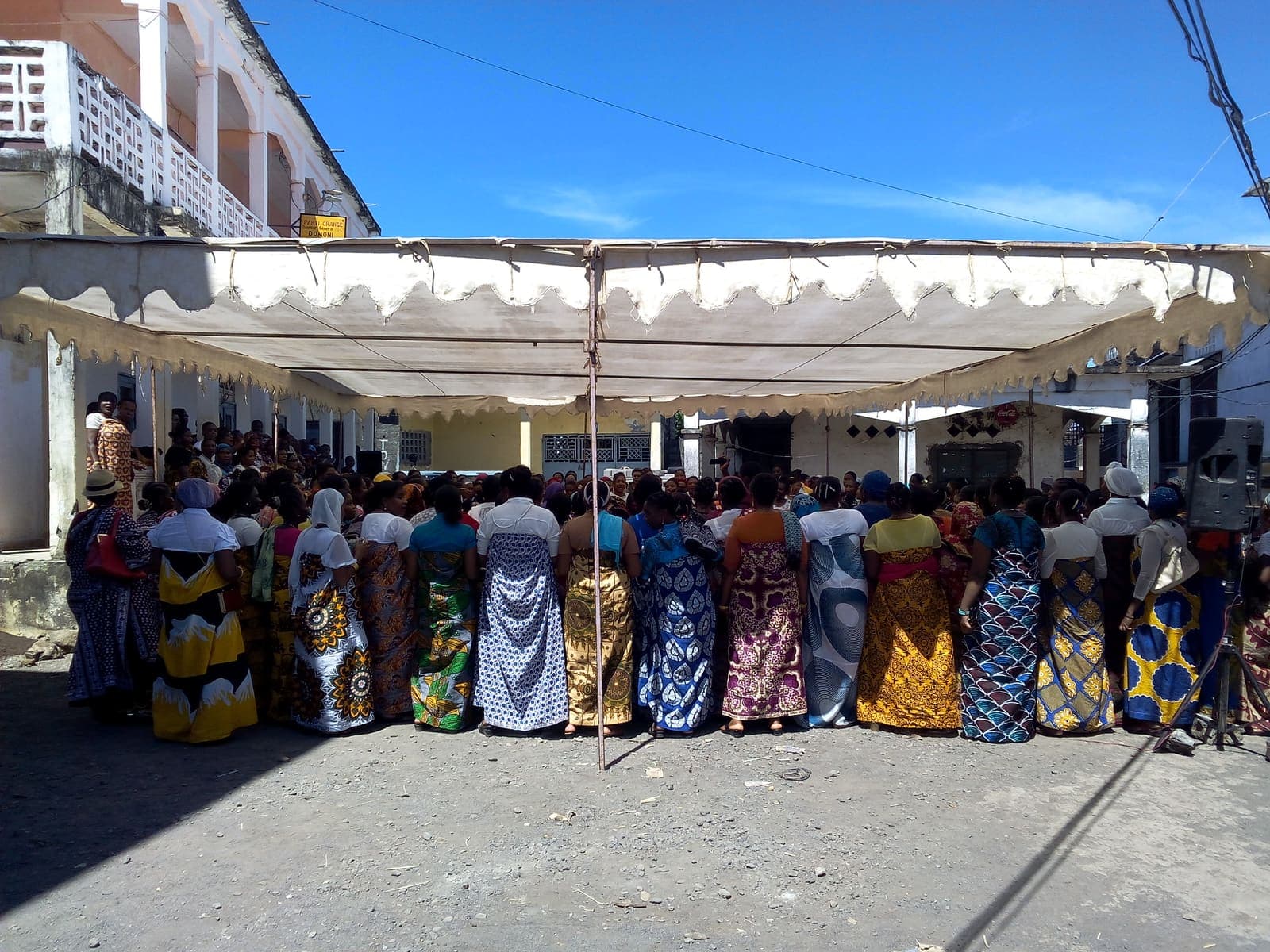 Cérémonie traditionnelle aux Comores